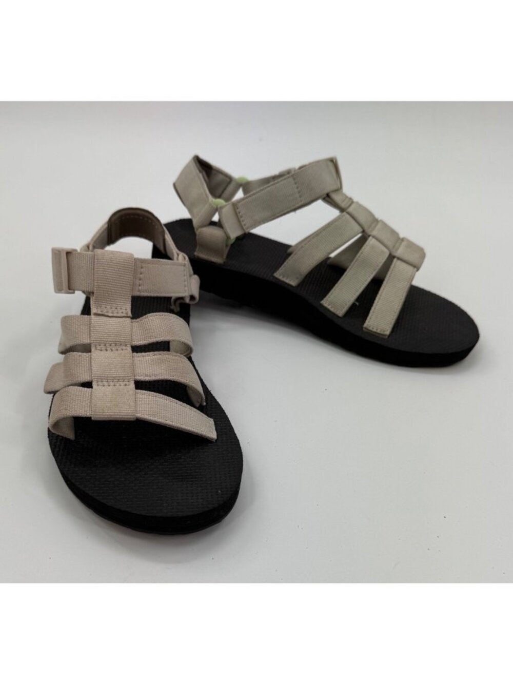 Teva Orginal Dorado Birch Strappy Sandals Size 7 Adjustable Ankle Strap